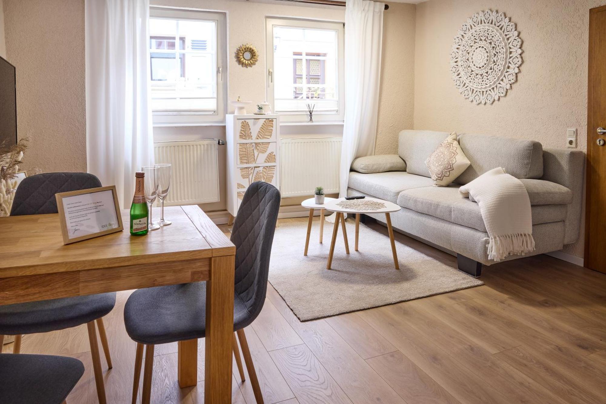 Heppenheim Hygge-Flats - Zentral Fuer 2-4 Personen, Wlanアパートメント エクステリア 写真